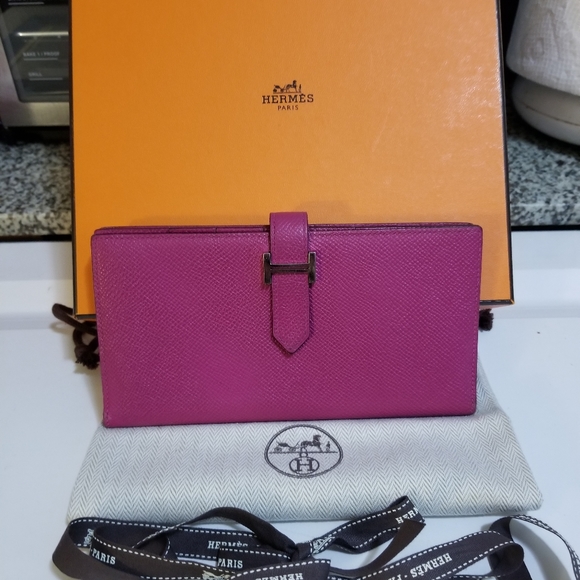 HOSTPICK!!! HERMES Classic Bearn Wallet - Picture 3 of 16